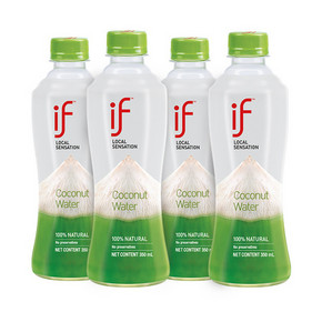 88VIP：if 清爽椰子水 350ml*4/组 *4件 71.06元（多重优惠）