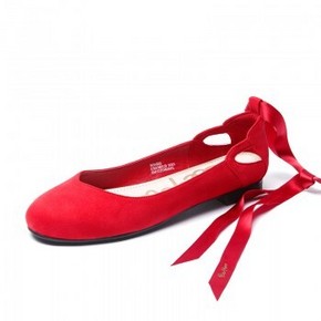 天猫 1日0点： reemoor R2A905 女士绑带复古芭蕾鞋 34元包邮