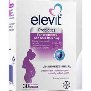 1日0点、61预告：Elevit 爱乐维 孕妇益生菌 30粒 *2件 218元包邮（前1000名）