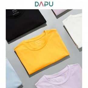 天猫 1日0点、61预告： DAPU 大朴 夏季运动百搭情侣圆领T恤*2件 78.5元