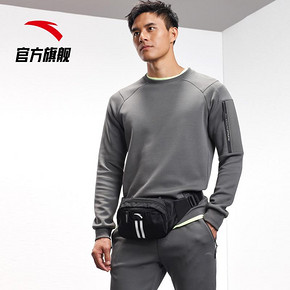 1日0点！ANTA 安踏 95937701 挺括硬挺面料运动卫衣 87元包邮