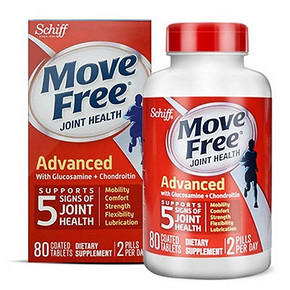 美国产 维骨力MoveFree 红盒软骨素 80粒 关节疼首选 79元6.1狂欢价