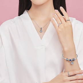 Pandora 潘多拉 ZT0465 耀目之心项链 316元