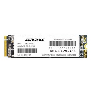 SEIWHALE 枭鲸 M.2 NVMe 固态硬盘 1TB 639元包邮