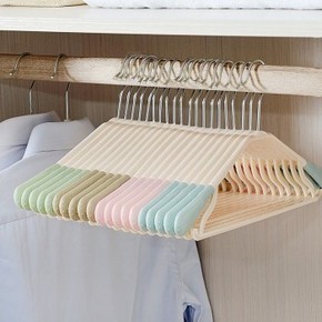 天猫 盛洁雅 无痕晾衣架 20个 混色 12.8元包邮（需用券）