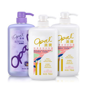 opal 澳宝 经典滋润沐浴露乳 2.25L（3瓶家庭装） *5件 145.56元（合29.11元/件）