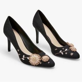 CHARLES＆KEITH CK1-60920126 女士尖头高跟鞋 *2件 290.68元包邮（合145.34元/件）