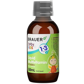 brauer澳洲小绿瓶宝宝多种维生素儿童复合维生素婴儿VC婴幼儿1岁+ *5件 415元