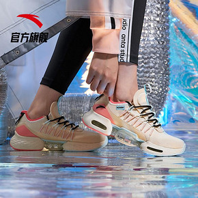 安踏女鞋跑步鞋2020夏季清仓SEEED全掌气垫跑鞋休闲鞋透气运动鞋 259元