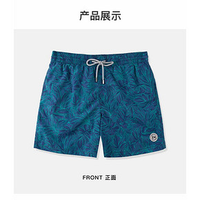 美国 surfcuz 荷叶式防水 男速干透气短裤 有内衬防走光 69元包邮