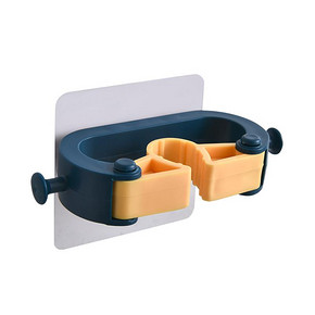 拖把挂钩挂架免打孔墙壁挂墙上卫生间扫把拖布夹神器强力固定卡扣 *38件 25