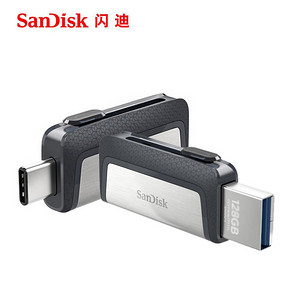 闪迪OTG手机U盘32G 高速Type-C创意手机电脑两用优盘 安卓 54.9元
