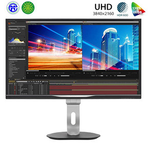 PHILIPS 飞利浦 328P6VUBREB 31.5英寸 4K显示器（HDR600、 sRGB138%、Type-C） 3369元包邮