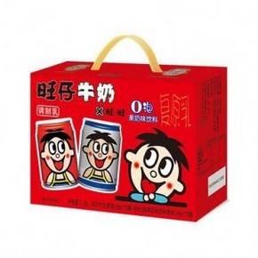 天猫 旺旺 旺仔牛奶O泡组合装245ml*8罐*5件 90.01元（折18元/件）