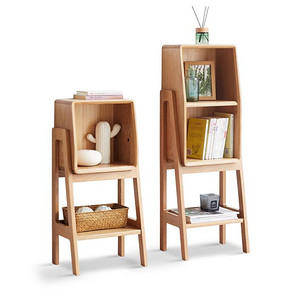 11日0点： YESWOOD 源氏木语 Y84M03 全实木边柜 38*28*80cm 340元包邮