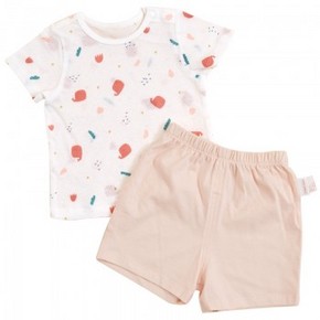 天猫 11日0点：Cotton Town 棉花堂 宝宝网眼短袖套装 32.5元