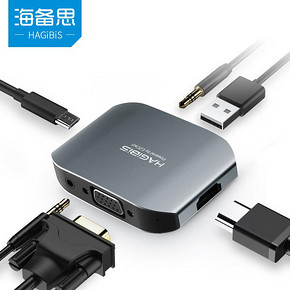 手机电视机同屏器连接投影仪同屏线转换器iPad转HDMI苹果iPhone安卓vga转接头