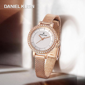 DanielKlein进口正品女士手表dk镶钻小众腕表简约时尚学生手表女 399元