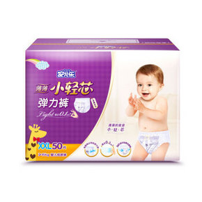 616预告：Anerle 安儿乐 薄薄小轻芯通用弹力裤 XXL50片 *4件 310元包邮（合77.5元