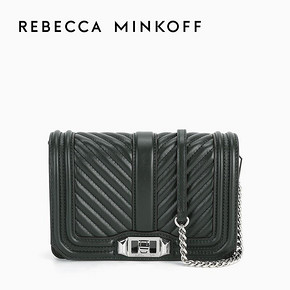 Rebecca Minkoff CHEVRON QUILTED LOVE RH18ECQX45 单肩包 小号 1400元