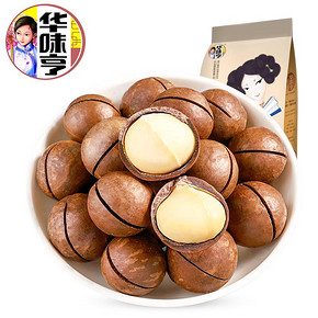 华味亨夏威夷果208g 坚果夏果奶油味大颗粒干果零食批发 18.9元