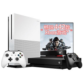 微软XboxOne X S体感游戏机 电视运动智能xboxone s 体感xboxone x国行家用双人主机
