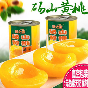 12罐*425克黄桃罐头水果罐头砀山特产新鲜水果糖水桃罐头大片对开 42元