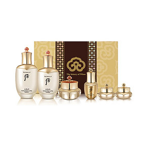 Whoo后天气丹花献光彩紧颜系列礼盒（308ml）6件套 1308.3元