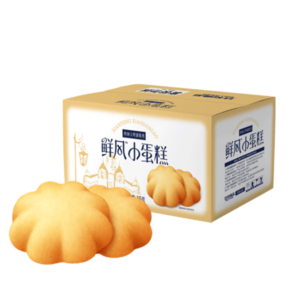 达利园 鲜风小蛋糕1000g*3件 49.85元包邮（需拍3件）