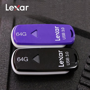 Lexar 雷克沙 S37 USB3.0 U盘 64GB 37.9元