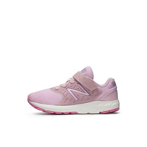 New Balance nb童鞋 女童4~7岁 轻薄透气儿童运动鞋PXURGCG 135元