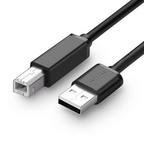 绿联 USB高速打印机连接线 1.5 米 黑 9.9元包邮