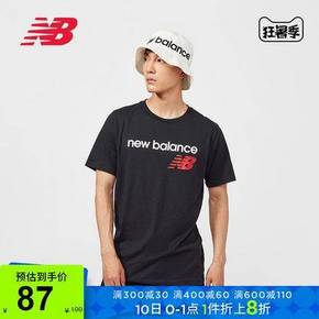 10日0点：New Balance 男款 MT01987 简约休闲T恤 87元（0-1点）