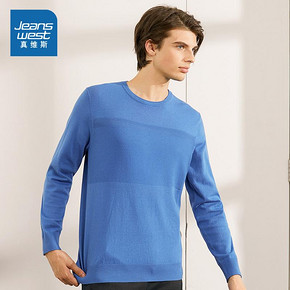 10日0点： JEANSWEST 真维斯 193TB588 男士针织衫 低至26.3元包邮（需用券）