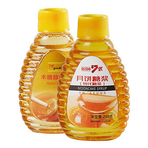 金黄糖浆食用枧水粽子月饼烘焙材料黑糖转化糖浆广式碱水500g *2件 7.2元（