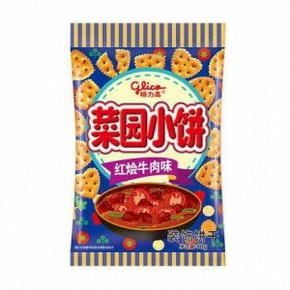 glico/格力高 菜园小饼红烩牛肉味饼干 80g/袋 ￥3.68