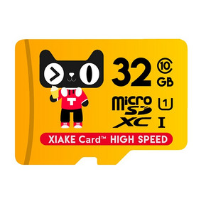 XiaKE 夏科 MicroSD内存卡/TF卡 Class10 标准版 64G 送收纳盒 SD卡套 19.9元