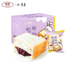 小养 紫米奶酪面包 500g *2件 27.8元（合13.9元/件）