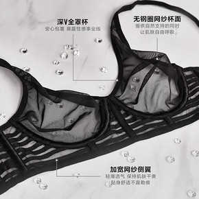 百亿补贴：VICTORIA'S SECRET 维多利亚的秘密 11157896 性感网纱文胸 136元