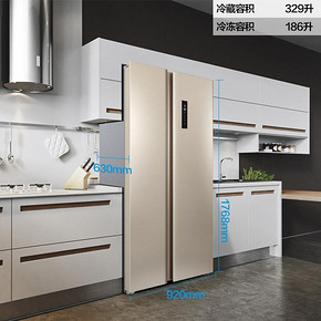 TCL BCD-515WEFA1 对开门冰箱 515升 1999元