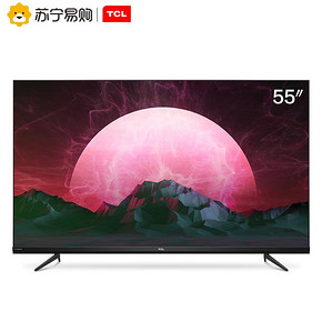 TCL 55V6 55英寸 4K液晶电视 1599元