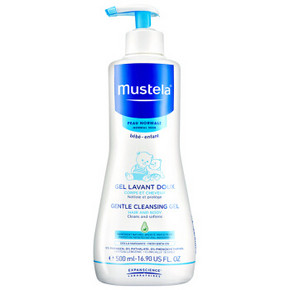 6日0点、88VIP：Mustela 妙思乐 宝宝洗发沐浴露二合一 500ml 42.75元包邮（前1000