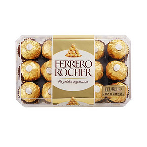 Ferrero Rocher 费列罗 榛果威化巧克力 16粒*200g 110元