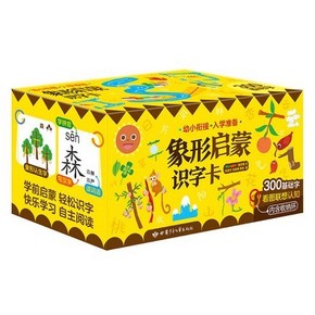 6日0点：《象形启蒙识字卡》 带拼音 300张 16.5元包邮（前1小时）