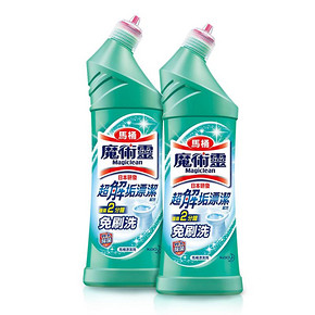 ￥113.9包邮 【88会员日】进口花王魔术灵马桶清洁剂500ml*2瓶 去黄免刷水箱厕