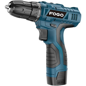 FUGE 富格 手电钻 双速1电1充 12v 21.6元