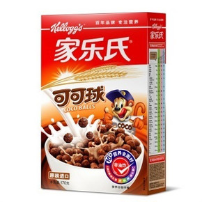 Kellogg‘s 家乐氏 可可球玉米片 营养早餐 170g *2件 25.35元（下单立减）