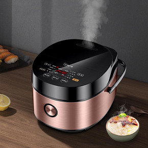 美的（Midea） MB-FB40Easy501 电饭煲家用智能4L/5L容量小型柴火饭电饭锅匠银圆