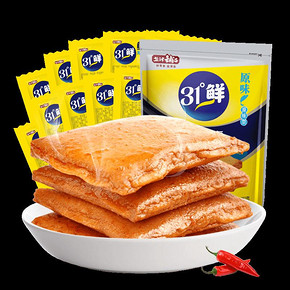 盐津铺子 满口香 鱼豆腐 220g 7.95元