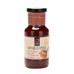 韩国进口 清净园猪肉烤肉酱调味酱280g/瓶 腌肉酱烧烤酱调料 11.61元